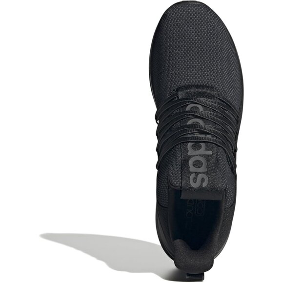 🆕Adidas Mens Black/Grey/Grey Imported Rubber Lite Racer Pull-On Shoes - Picture 8 of 15
